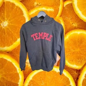 Temple‎ University Black Jansport Hoodie Size Small